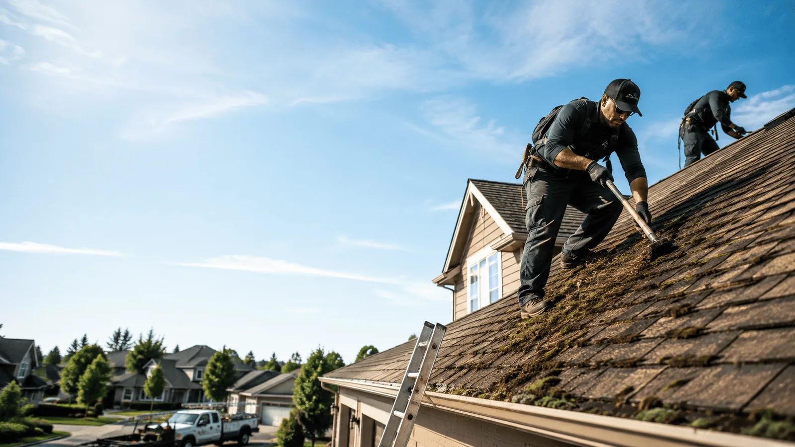 Roof Moss Removal in Jumping Branch, WV near me